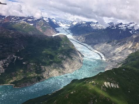 Glacier Bay from above.