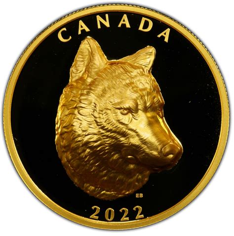 250 Dollars Elizabeth II Timber Wolf Canada Numista