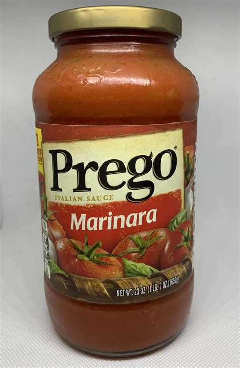 Prego Marinara Sauce 23oz Jar Giordano Garden Groceries