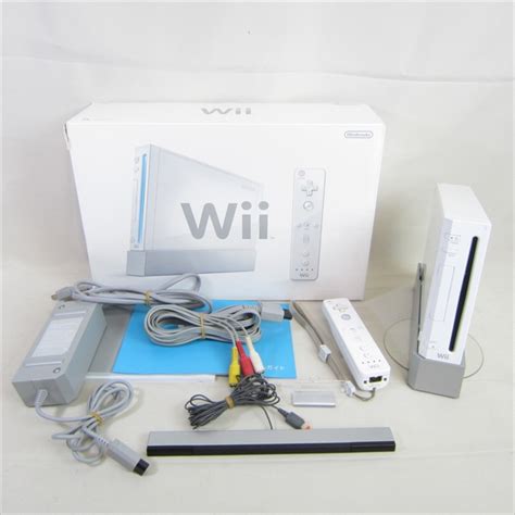 Nintendo Wii White Console System Boxed RVL 001 Working Tested JAPAN