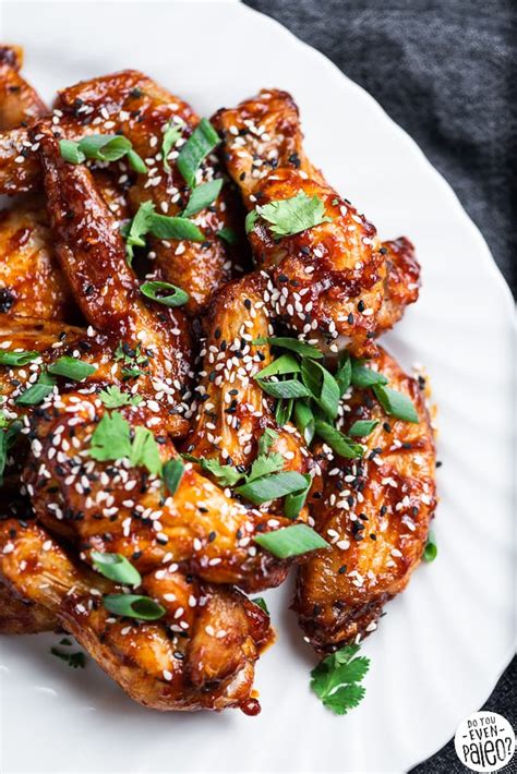 Baked Sticky Chinese Chicken Wings | DoYouEvenPaleo.net