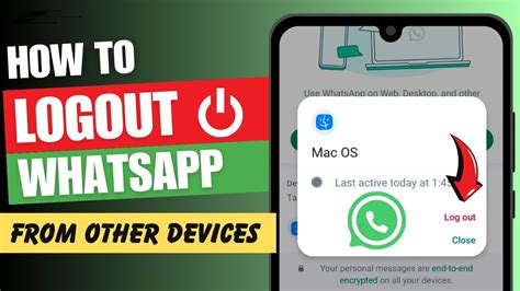 How To Logout Whatsapp From Other Devices How To Remove Whatsapp