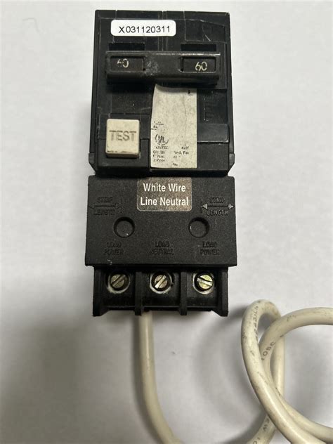 Siemens Qpf Gfci Double Pole Volt Circuit Breaker Tested