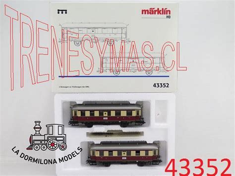 Set PASAJEROS DRG MARKLIN 43352 Trenesymas