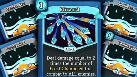 Blizzard Is The Best Card In My Deck Ascension 20 Defect Run Slay