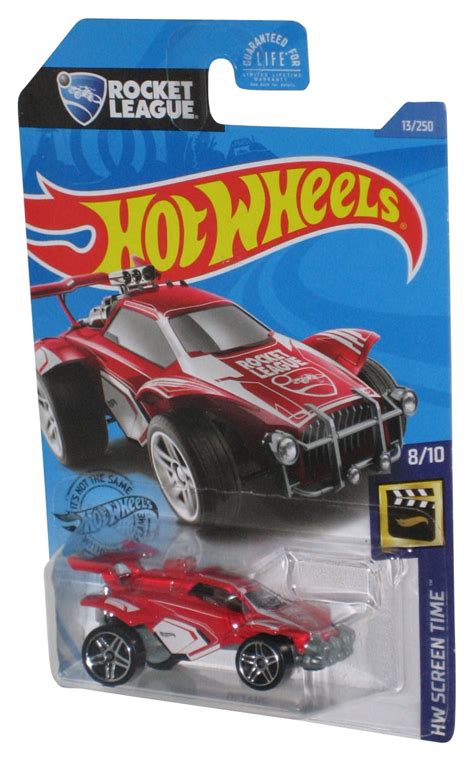 Mattel S Hot Wheels Octane Rocket League Red Toy Car HW Screen Time Collector S Item