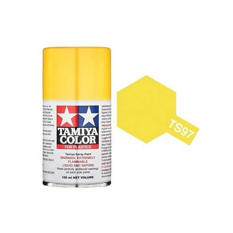 TS 97 Pearl Yellow Lacquer Spray Paint 100ml Dream Trains