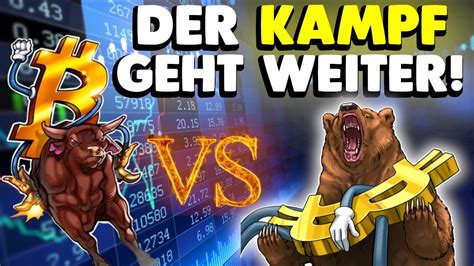 BITCOINDer KAMPF der BULLEN BÄREN geht weiter WICHTIGE LEVEL