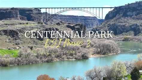 Twin Falls Centennial Park With The DJI Mavic 3 Cine YouTube