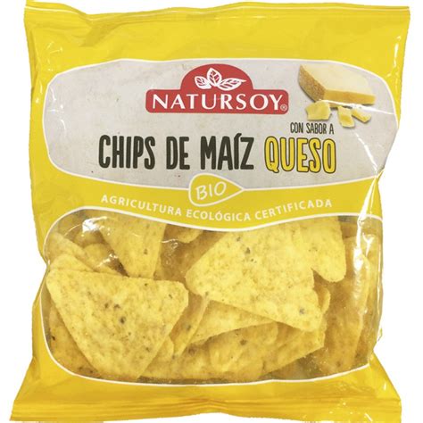 Chips De Maiz Queso Natursoy G Snacks Saludables Y Ecol Gicos