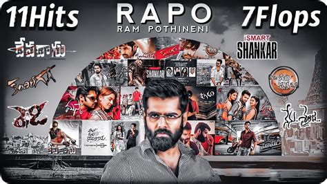 Ram Pothineni Hits And Flops All Movies List Upto Red Hero Ram All