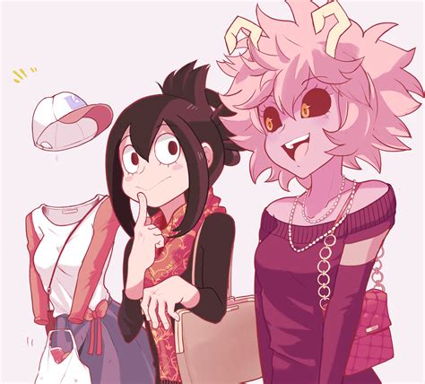 Asui Tsuyu Ashido Mina And Hagakure Tooru Boku No Hero Academia