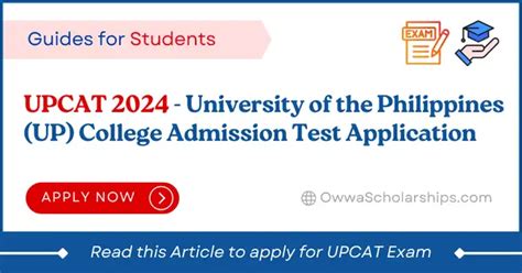 Upcat 2024 Application Up College Admission Test Online