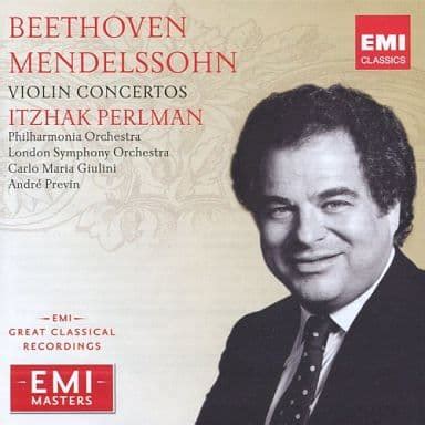 駿河屋 ITZHAK PERLMAN GIULINI PREVIN BEETHOVEN MENDELSSOHNVIOLIN