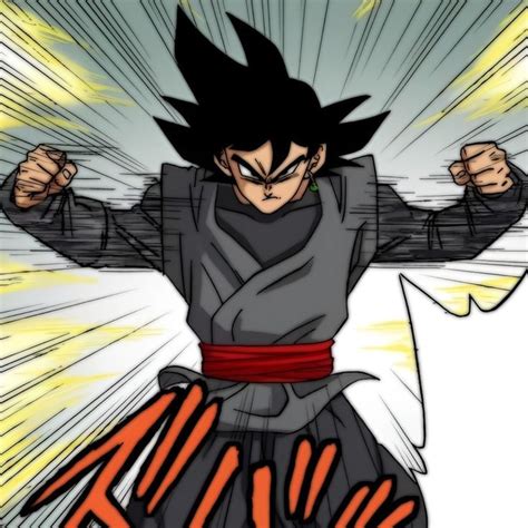 Découvrir 63+ imagen black goku manga color - fr.thptnganamst.edu.vn