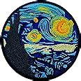 Amazon Wikineon Iron On Embroidered Patch Van Gogh Starry Night