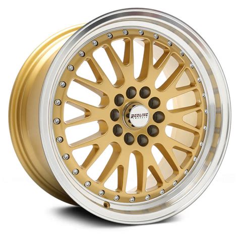 Str Racing Gold With Machined Lip