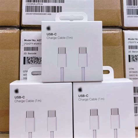 Original USB-C Charger Cable for iPhone 15 USB-C to USB-C for Apple ...