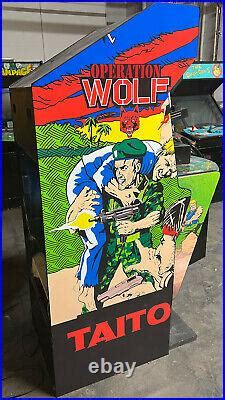 Operation Wolf Arcade Side Art | Pinball Machines