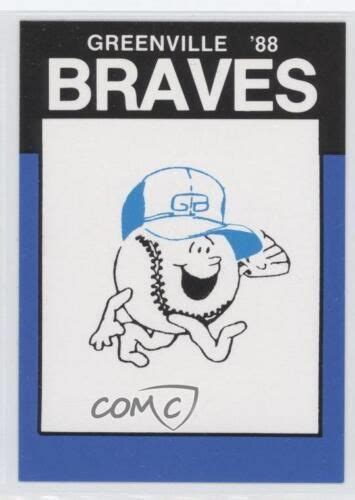 1988 Best Greenville Braves Greenville Braves 24 EBay Greenville