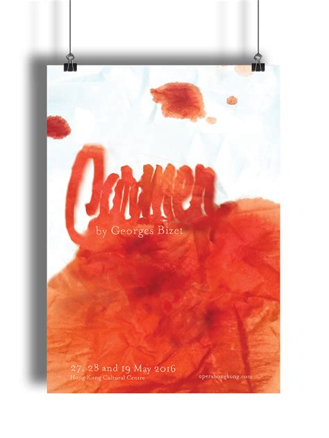 Carmen Opera Poster on Behance