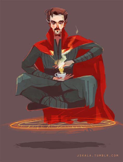 Doctor Strange fan art because I saw my...