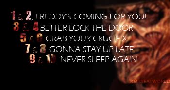 Freddy Krueger Theme Song 1 2 3 Lyrics - Theme Image