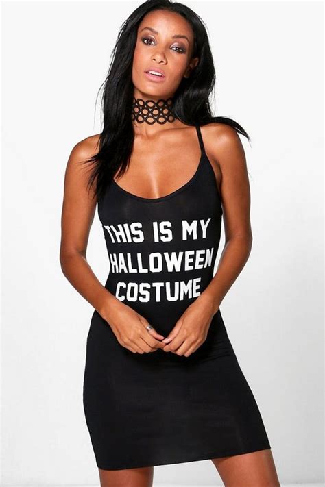 Halloween Costume Bodycon Dress Boohoo