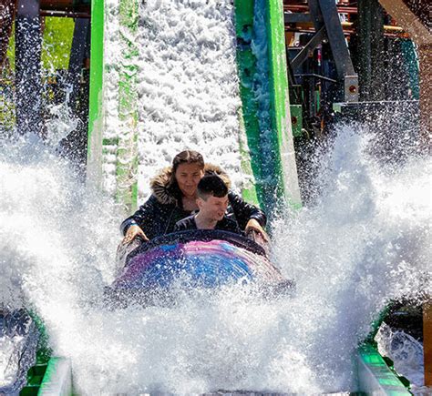 Log Flume Rides And Attractions Fantasy Island