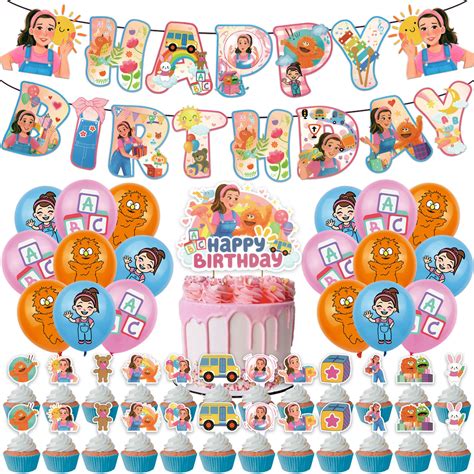18+ Ms Rachel Birthday Decorations
