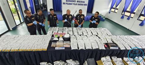 768kg Of Drugs Seized In Biggest Police Bust In Sarawak This Year