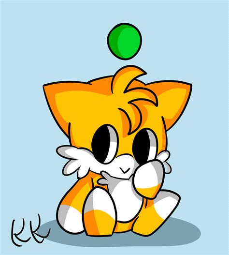 Tails Chao by CapitalCalamiti on DeviantArt