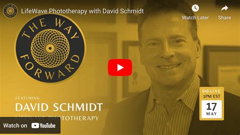 How LifeWave Phototherapy Patches Work With David Schmidt Healthy