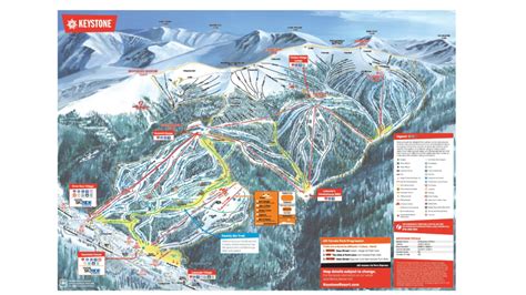 Keystone Ski Map And Resort Information - Free Piste Map