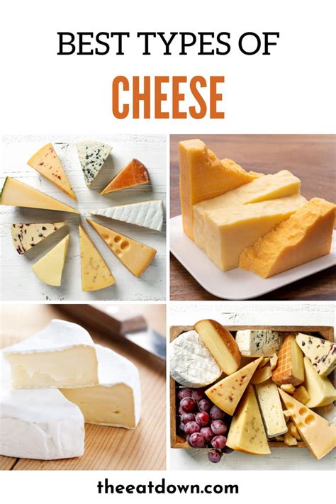 16 Best Types of Cheese [Soft, Hard & Mild Varieties] | Healthy cheese ...