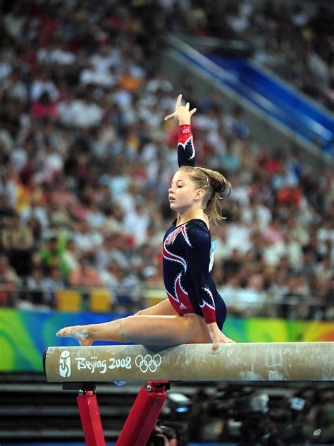 Shawn Johnson Olympics Beam