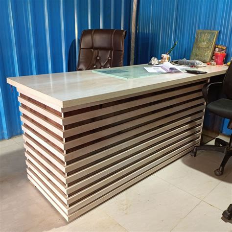 Rectangular Reception Table, For Office, With Storage at Rs 12000 in Nagpur