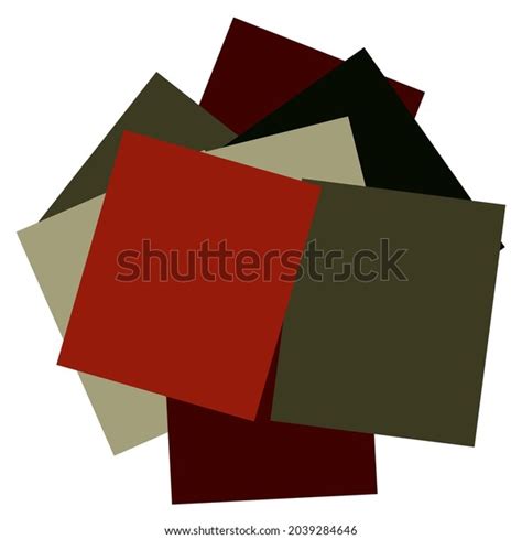 Origami Colorful Paper Stack Colored Paper Stock Vector (Royalty Free ...