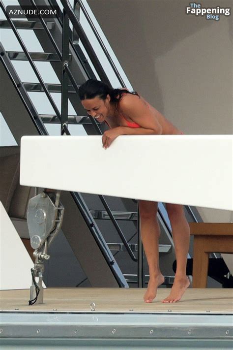 Michelle Rodriguez Flashes Sexy Bikini On Sardinian Boat Day Aznude