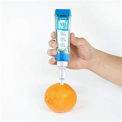 Peachímetro Para Alimentos Medidor Ph Y Temperatura Digital Satia Srl