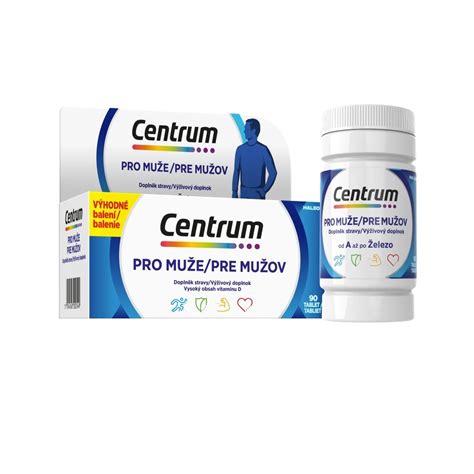 Centrum Multivitamín Pro Muže 90 Tablet