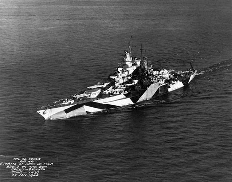 USS California (BB-44) during World War II