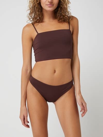 Mymarini Bikini Hose Mit Stretch Anteil Schoko Online Kaufen