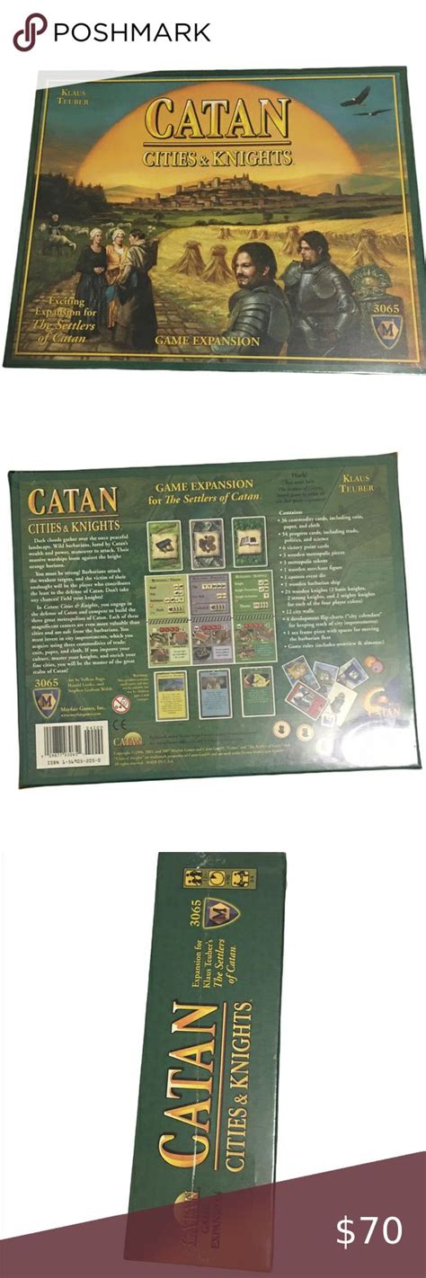 Settlers Of Catan Cities Knights Player Game Expansion New