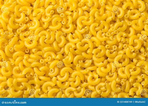 Dry Elbow Macaroni Pasta Stock Photo Cartoondealer