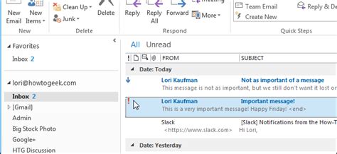 How To Set The Priority For An Email Message In Outlook