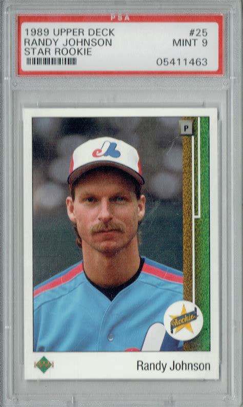 randy johnson rookie card 3