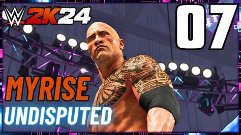 WWE 2K24 MyRise Undisputed My Career Mode Walkthrough Gameplay Part