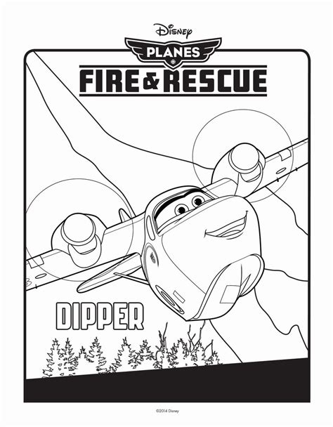 Planes 2 Fire Rescue Coloring Pages finding nemo charactors coloring pages