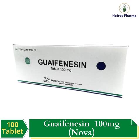 Jual Guaifenesin Mg Box Isi Tablet Nova Indonesia Shopee